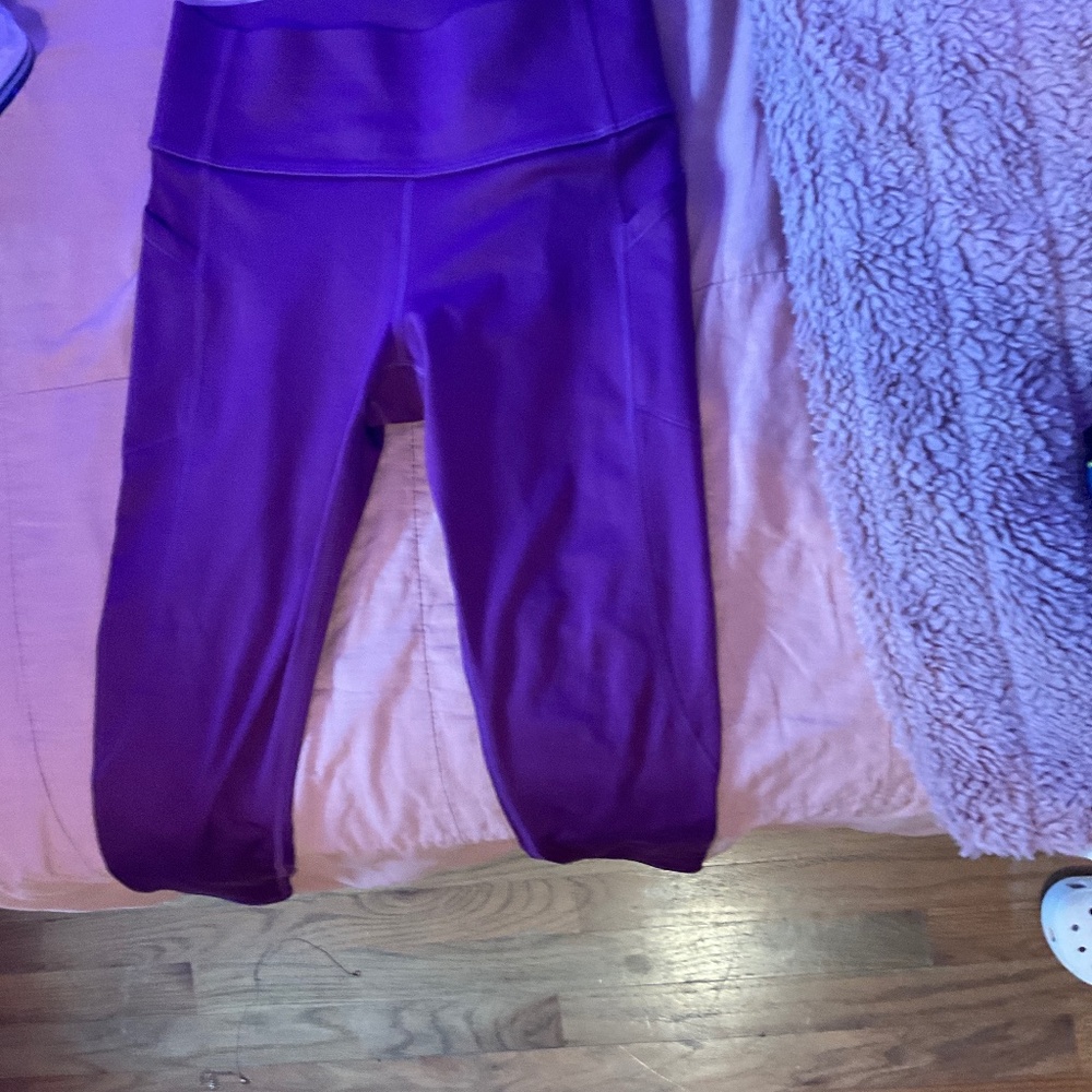 All in motion,purple pants, kid size 8